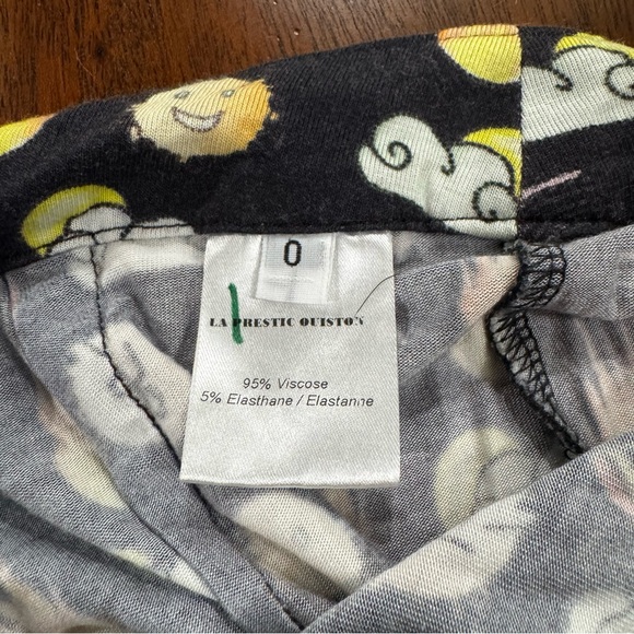 La Prestic Ouiston GIUDECCA Novelty Pattern Pants Size US 4 - Picture 5 of 9